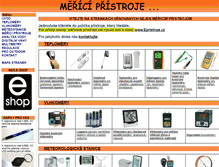 Tablet Screenshot of e-pristroje.cz